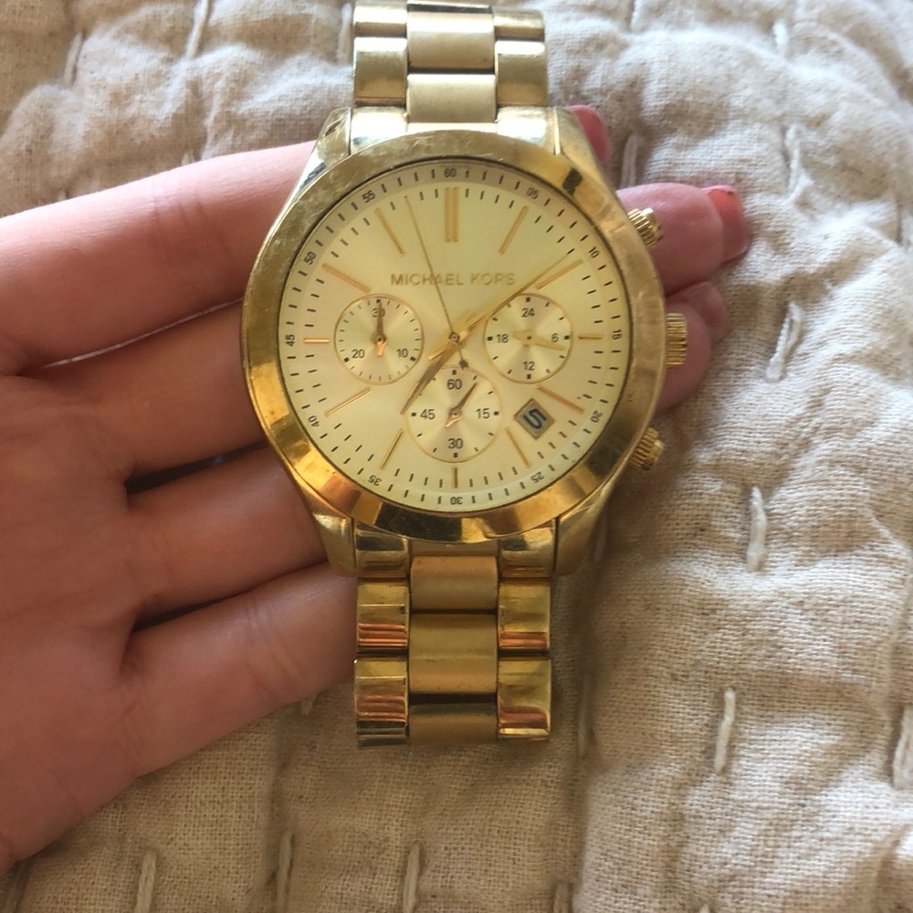 Michael Kors gold watch